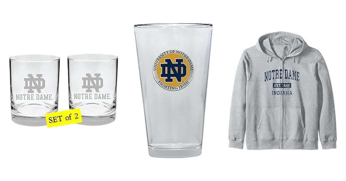 Image that represents the product page Notre Dame Gifts For Him inside the category men.