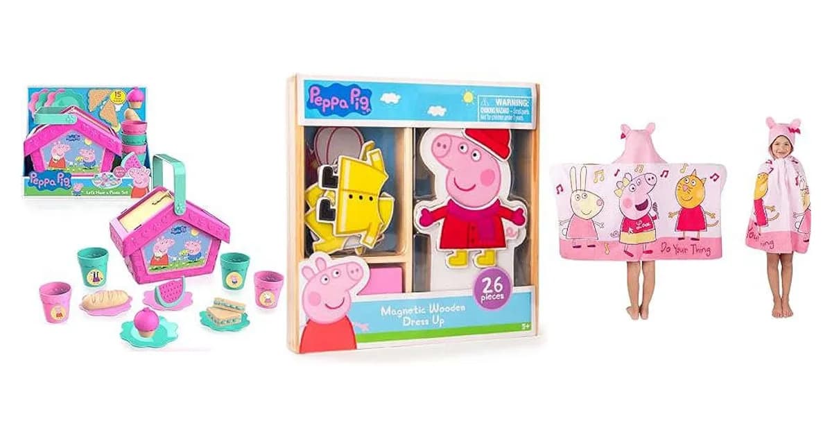 Image that represents the product page Peppa Pig Gifts inside the category child.