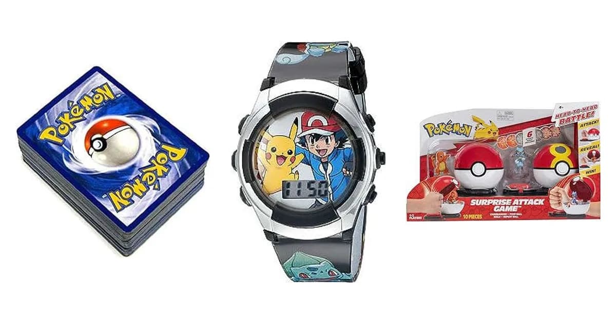 Image that represents the product page Pokemon Gifts For Kids inside the category child.