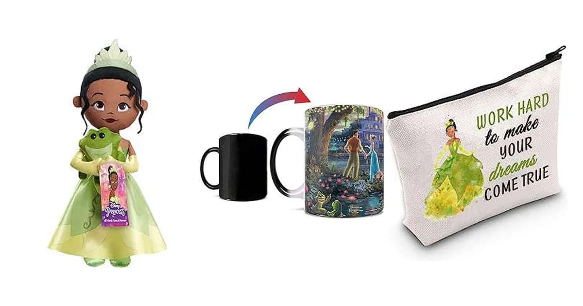 Image that represents the product page Princess Tiana Gifts inside the category child.