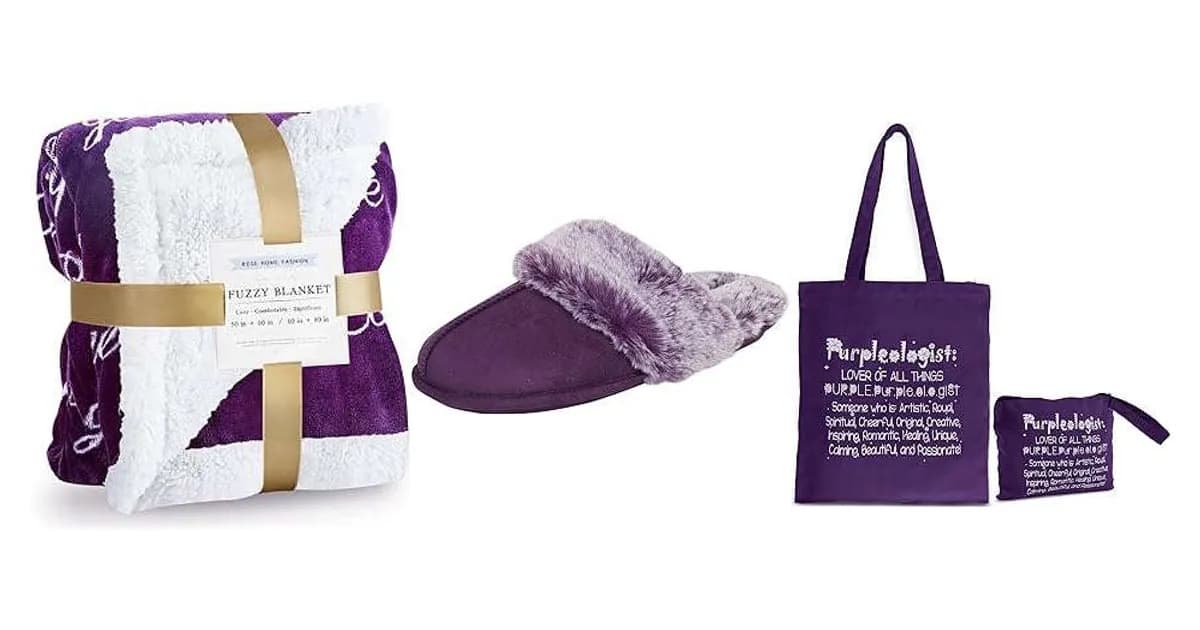 Image that represents the product page Purple Gifts For Her inside the category women.