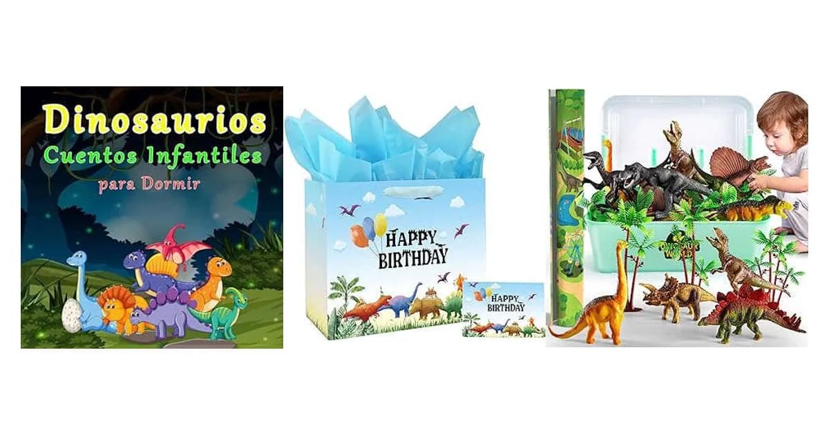 Imagen que representa la página del producto Regalos De Dinosaurios dentro de la categoría infantil.