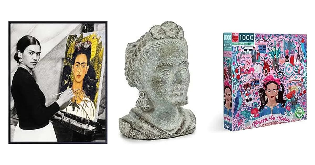 Imagen que representa la página del producto Regalos De Frida Kahlo dentro de la categoría celebraciones.