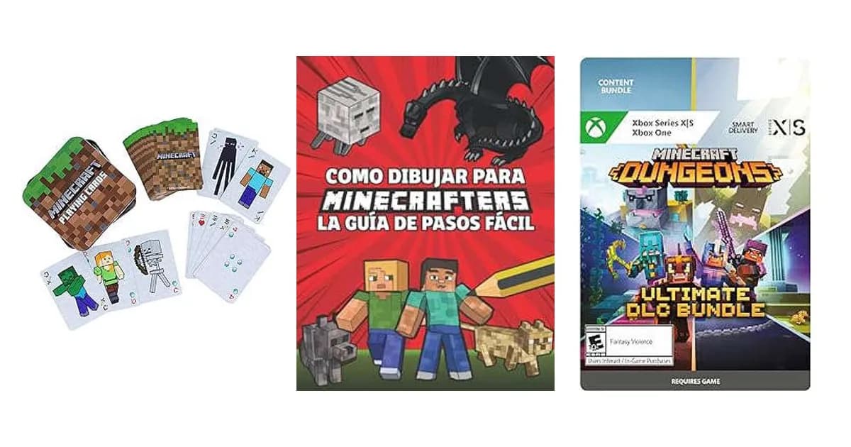 Imagen que representa la página del producto Regalos De Minecraft dentro de la categoría entretenimiento.