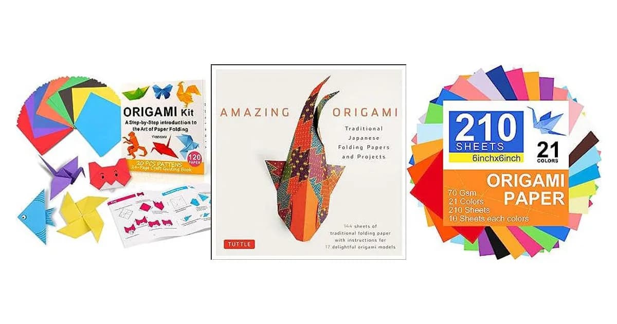 Imagen que representa la página del producto Regalos Origami dentro de la categoría aficiones.