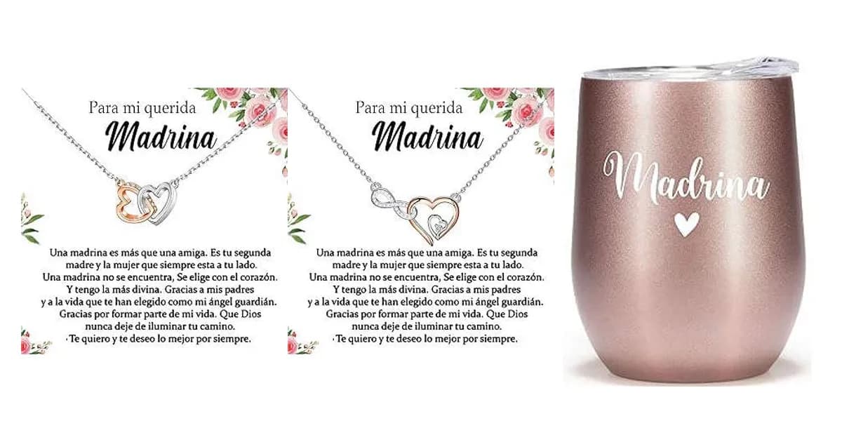 Imagen que representa la página del producto Regalos Para Madrina De Bautizo dentro de la categoría celebraciones.