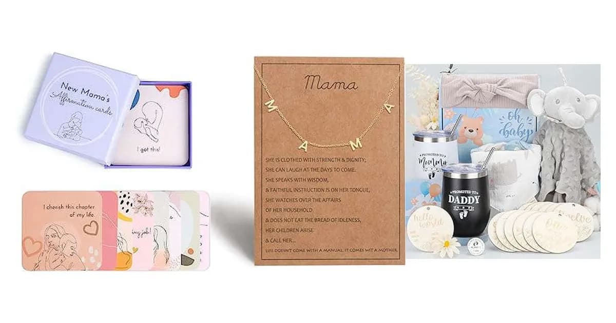 Imagen que representa la página del producto Regalos Para Mamá Primeriza dentro de la categoría bebes.