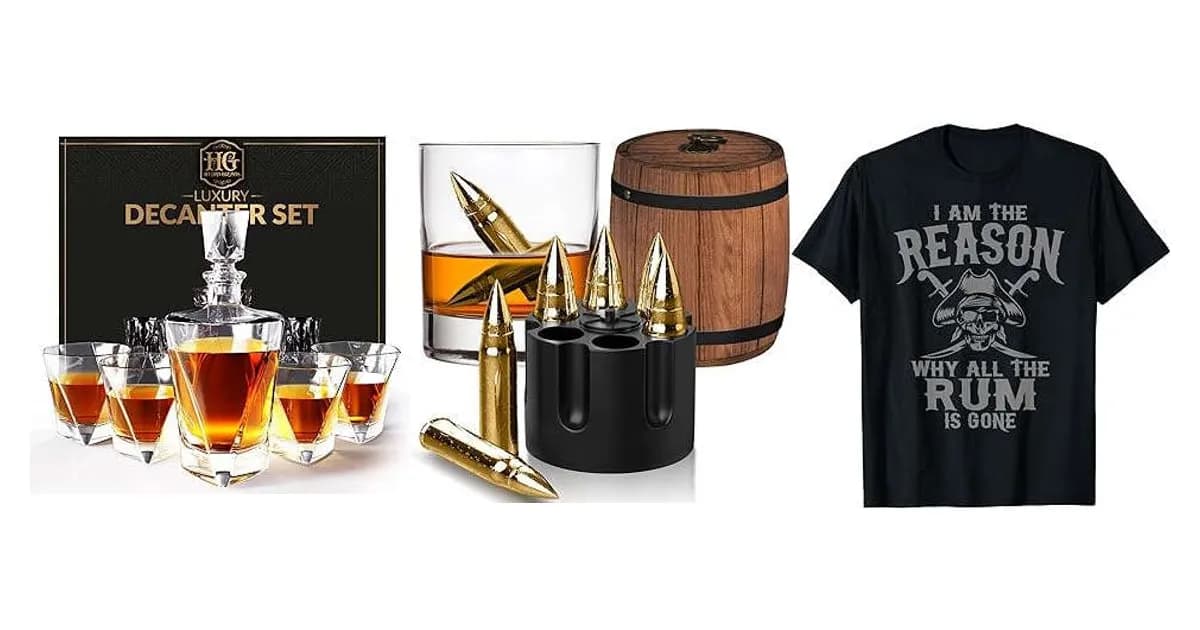 Image that represents the product page Rum Gifts For Him inside the category men.