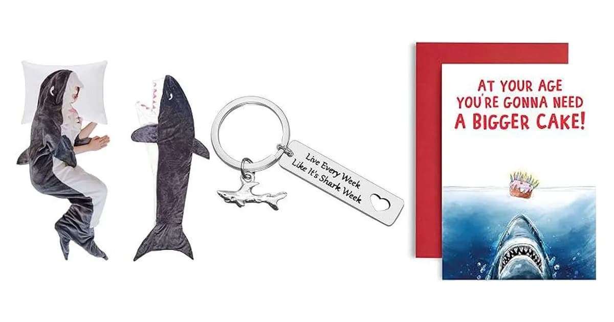 Image that represents the product page Shark Gifts For Him inside the category men.