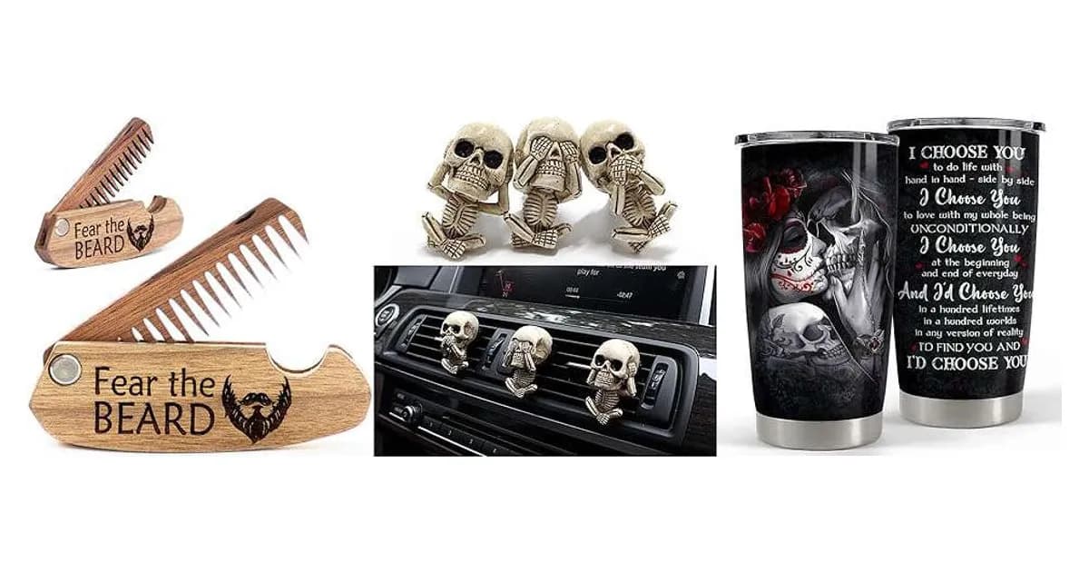 Image that represents the product page Skull Gifts For Him inside the category men.