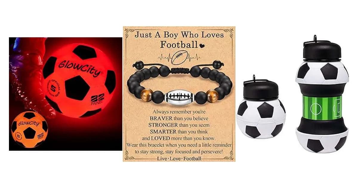 Image that represents the product page Soccer Gifts For Kids inside the category child.