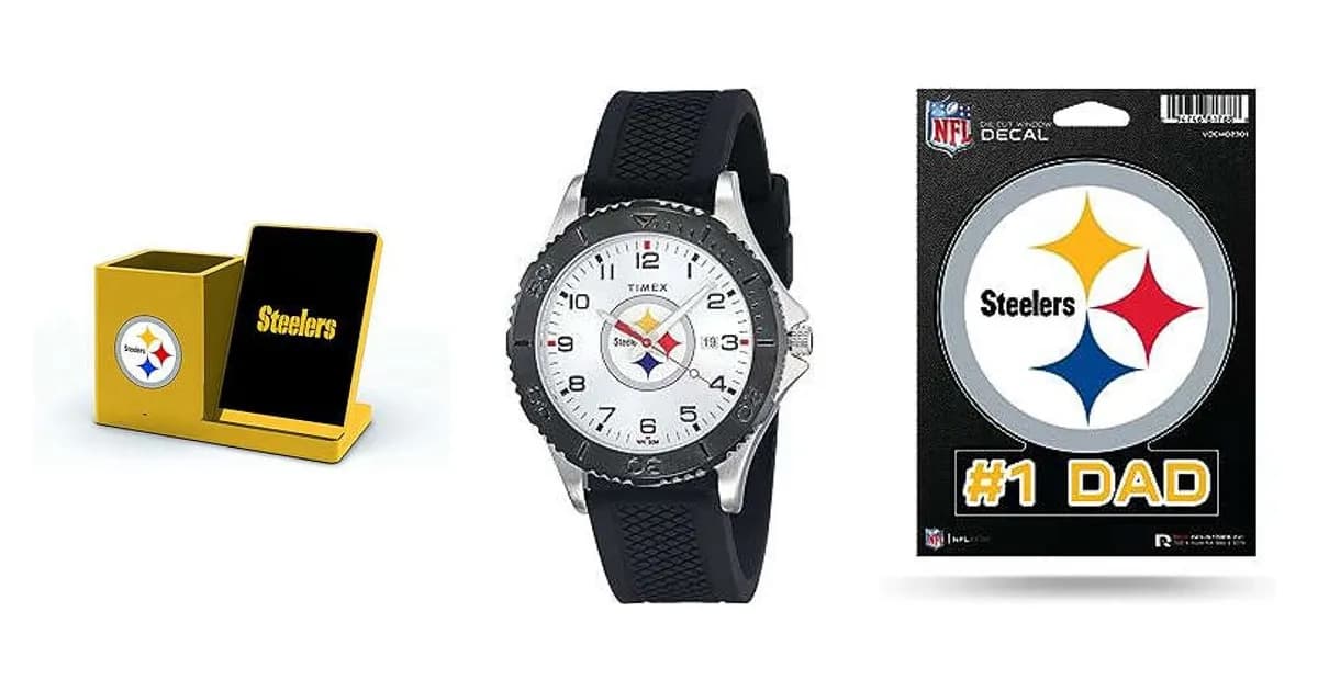 Image that represents the product page Steelers Gifts For Dad inside the category men.