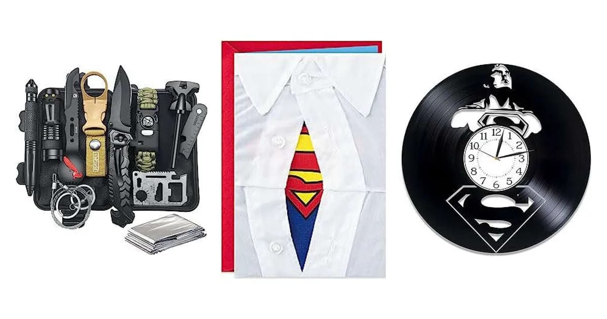 Image that represents the product page Superman Gifts For Him inside the category men.