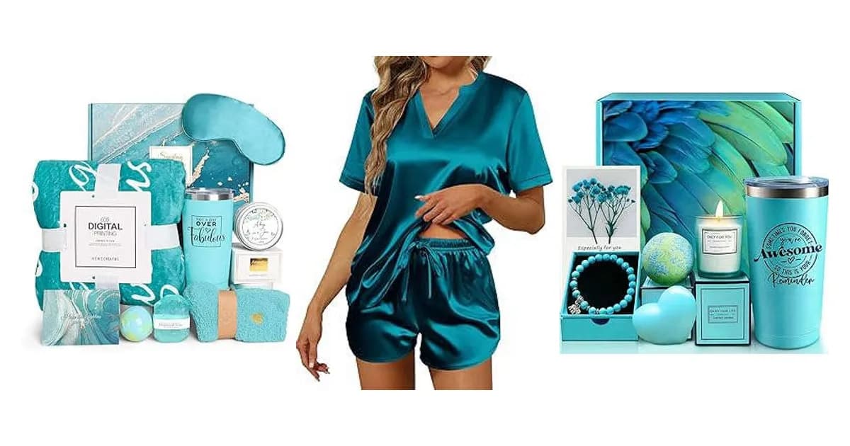 Image that represents the product page Teal Gifts For Her inside the category women.