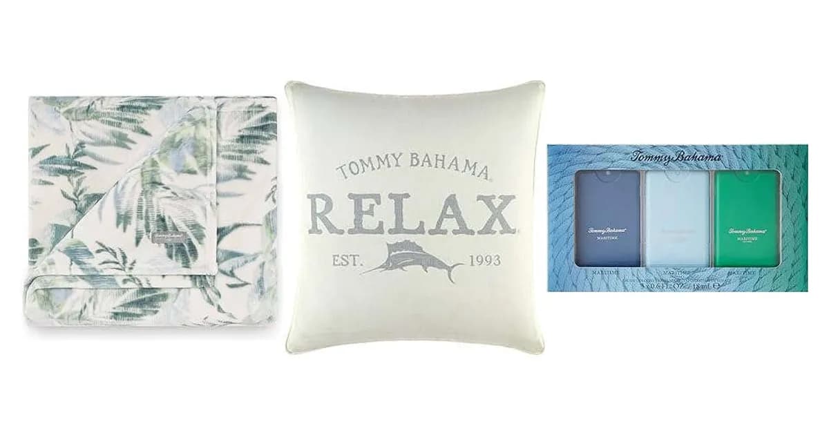 Image that represents the product page Tommy Bahama Gifts inside the category men.
