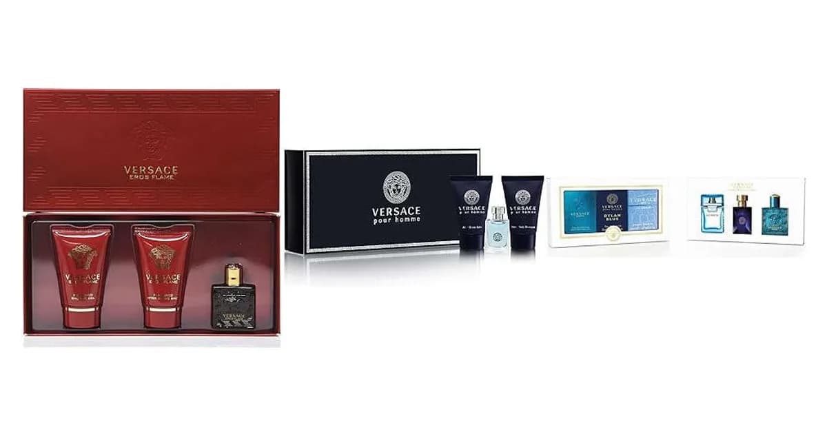 Image that represents the product page Versace Mens Gifts inside the category fashion.