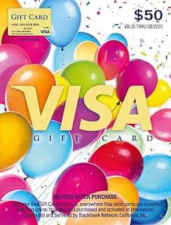 Imagen de Tarjeta regalo Visa $50 de la empresa Amazon Payments, Inc..