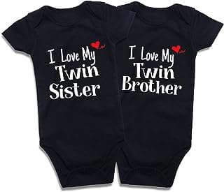 Imagen de Bodysuits gemelos bebés de la empresa Amazon.com.