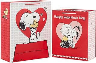 Imagen de Bolsas regalo San Valentín Peanuts de la empresa Amazon.com.