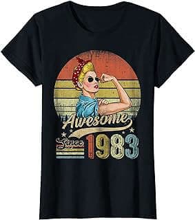 Imagen de Camiseta 40 Años Mujer de la empresa Amazon.com.