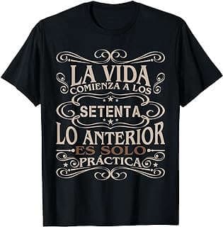 Imagen de Camiseta 70 años Cumpleaños de la empresa Amazon.com.