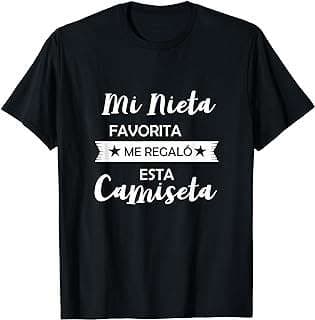 Imagen de Camiseta Abuela/Abuelo Regalo Nietas de la empresa Amazon.com.