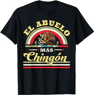 Imagen de Camiseta Abuelo Mexicano Chingón de la empresa Amazon.com.