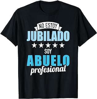 Imagen de Camiseta Abuelo Profesional Jubilación de la empresa Amazon.com.