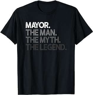 Imagen de Camiseta "Alcalde Leyenda Mitológica" de la empresa Amazon.com.