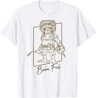 Imagen de Camiseta Babu Frik Star Wars de la empresa Amazon.com.