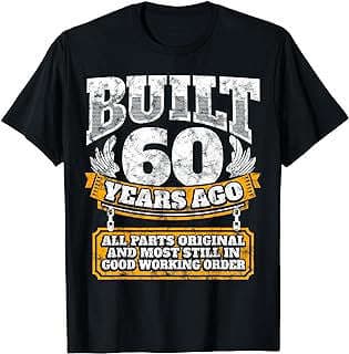 Imagen de Camiseta Chiste 60 Años de la empresa Amazon.com.
