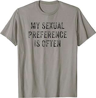 Imagen de Camiseta chiste preferencia sexual LGBT de la empresa Amazon.com.