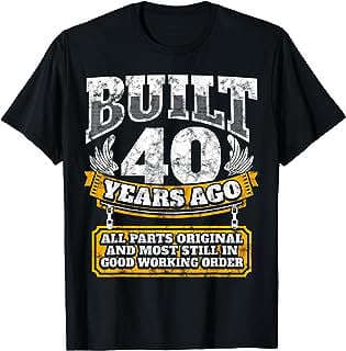 Imagen de Camiseta Chistosa 40 Años de la empresa Amazon.com.