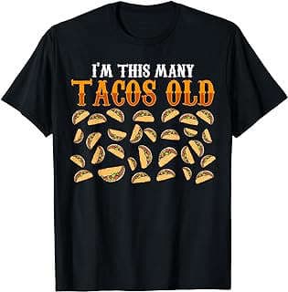 Imagen de Camiseta Cumpleaños 30 Tacos de la empresa Amazon.com.