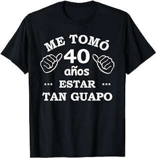 Imagen de Camiseta Cumpleaños 40 Hombre de la empresa Amazon.com.