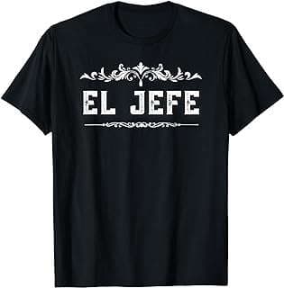 Imagen de Camiseta "El Jefe" graciosa de la empresa Amazon.com.