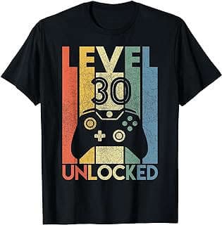 Imagen de Camiseta Gamer Cumpleaños 30 de la empresa Amazon.com.