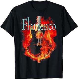 Imagen de Camiseta Guitarrista Flamenco de la empresa Amazon.com.