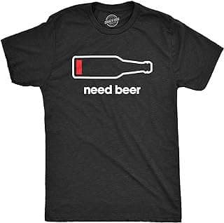Imagen de Camiseta humorística cerveza hombre de la empresa Amazon.com.