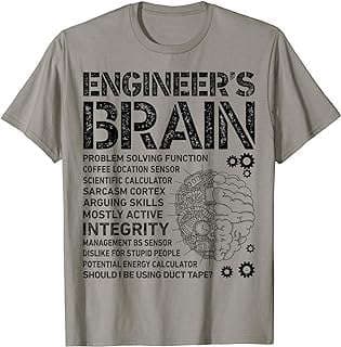 Imagen de Camiseta Ingeniería Hombre Graciosa de la empresa Amazon.com.