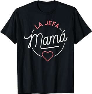 Imagen de Camiseta "La Jefa Mama" de la empresa Amazon.com.