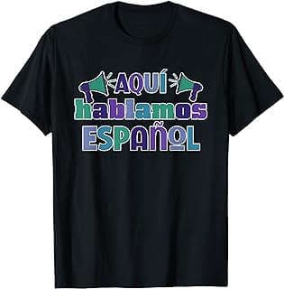 Imagen de Camiseta "Maestra Bilingüe" de la empresa Amazon.com.