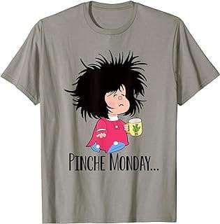 Imagen de Camiseta Mafalda Divertida Dormilona de la empresa Amazon.com.