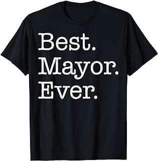 Imagen de Camiseta "Mejor Alcalde" de la empresa Amazon.com.