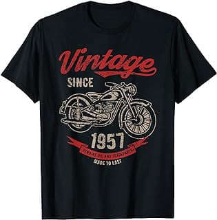 Imagen de Camiseta Moto Vintage 1957 de la empresa Amazon.com.