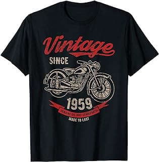 Imagen de Camiseta Moto Vintage 1959 de la empresa Amazon.com.