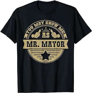 Imagen de Camiseta "Mr. Mayor" de la empresa Amazon.com.
