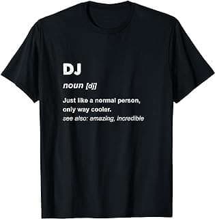 Imagen de Camiseta para DJ de la empresa Amazon.com.