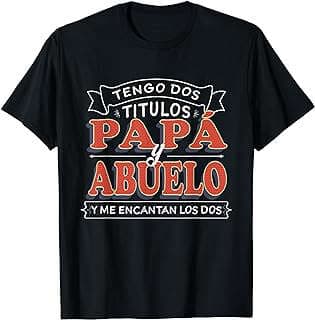 Imagen de Camiseta para padre y abuelo de la empresa Amazon.com.
