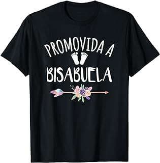 Imagen de Camiseta Promoción a Bisabuela de la empresa Amazon.com.